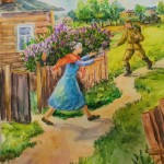 Самойлова Елизавета_13лет_Здравствуй мама я вернулся_ДХШ Касимовского муниц.округа_Шмелева З.И.